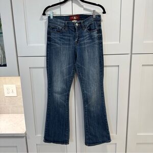 Lucky Brand Jeans Women's Size 4/27 Ankle Sofia Boot Medium Wash Blue